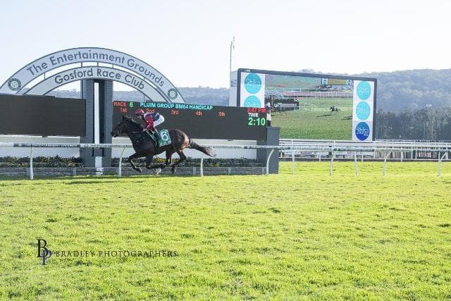 BRAD GOES CRASH BANG WALLOP AT GOSFORD